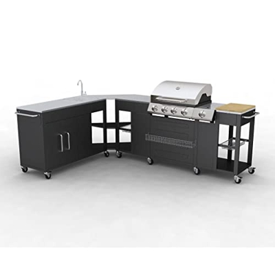 Electrodomésticos de cocina - Cocina y comedor -Cocina al aire libre Barbacoa Missouri 4 quemadores