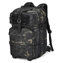 UBORSE Mochila Táctica Militar Impermeable MOLLE Paquete de Asalto de Gran Capacidad para Utilidad Bolsa para Senderismo características