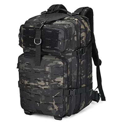 UBORSE Mochila Táctica Militar Impermeable MOLLE Paquete de Asalto de Gran Capacidad para Utilidad Bolsa para Senderismo