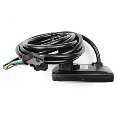 lmoikesz Bicicleta eléctrica Pantalla LED LCD 2 Pin Pantalla Componentes Accesorios