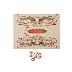 SELKUR Sacos de Dormir Estera de Picnic Jacquard a Prueba de Humedad, Modelo de Marca compartida DunHuang, esteras de Camping Impermeables Gruesas for en oferta