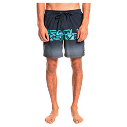 Quiksilver Word Block 17" - Short de natación - Hombre - M - Negro. características