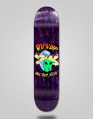 Monopatín Skate Skateboard Deck Tabla out of This World Board 8.25