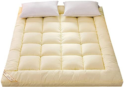 DAPERCI Colchones de futón Extra Gruesos Colchón de Piso Grueso Colchón de Cama Acolchado Topper Colchón de Cama Alternativo for Dormitorio de Estudia