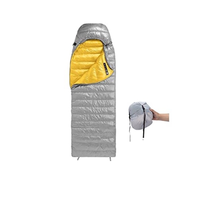 Sacos de Dormir Saco de Dormir de Invierno Ligero de Ganso Saco de Dormir Ultraligero Impermeable Senderismo Camping Saco de Dormir edredón Deportes y