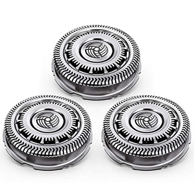 Aflytep Cabezal de Afeitadora de Repuesto para Philips 9000 Series S9031 S9721 S9321 S8950 S9000 S9311 S9321 S9511 S9531