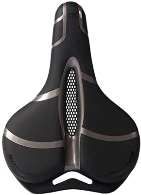 Asiento para Bicicleta Sillin Bicicleta Transpirable Espesado Monta Bicicleta Asiento cojín Bicicleta Ciclismo Repuesto Piezas for Mujeres Hombres (Co