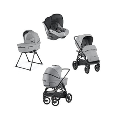 Sillas de paseo marca Inglesina. Modelo System Quattro Aptica Xt Darwin Horizon Grey