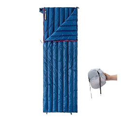Sacos de Dormir Saco de Dormir Ultraligero de plumón de Ganso Tipo sobre Saco de Dormir for Acampar al Aire Libre Mini cálido Deportes y Aire Libre (C características