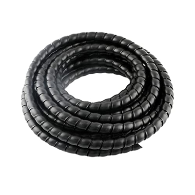 RUIDING X chunying Negro E Bike Cable Organizador Espiral Bicicleta Cable Protector E Scooter Alambre Envoltura Tubo de Protección Compatible Con Scoo