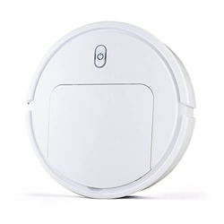 Mzshne Robot Aspirador para la Limpieza de Interiores Robot Inteligente de Limpieza de Pisos para Evitar obstáculos con Potencia de succión Fuerte en oferta