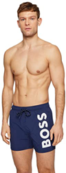 BOSS Octopus Logo Pantalones Cortos, Navy413, M para Hombre en oferta