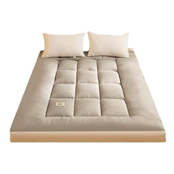 DAPERCI Colchón De Futón Colchón De Suelo Acolchado Colchón Topper de Microfibra Colchón De Grueso Dormir Colchoncillos Individual Doble Colchón Enrol en oferta