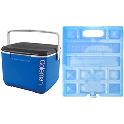 Coleman 16Qt Nevera Rígida, Unisex Adulto, Azul, M + Campingaz M20 Acumulador Frio, Unisex, Azul, 17 X 3 X 20 Cm precio