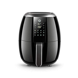 YHQKJ Máquina automática de Papas Fritas sin Aceite, freidora de Aire El Mejor tamaño Familiar Gran Capacidad, con Accesorios Airfryer;Estante para to en oferta