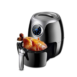 YHQKJ Freidora De Aire Multifuncional, Freidora De Aire Eléctrica Horno Sin Aceite Pantalla Táctil Digital LED Función De Apagado Automático 7 Tamaños precio