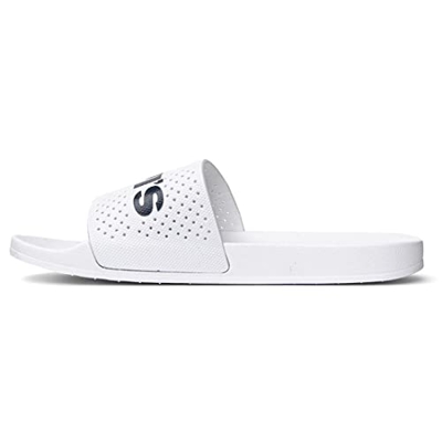 Levi's June Perf, Sandalias Planas Hombre, Blanco, 40 EU