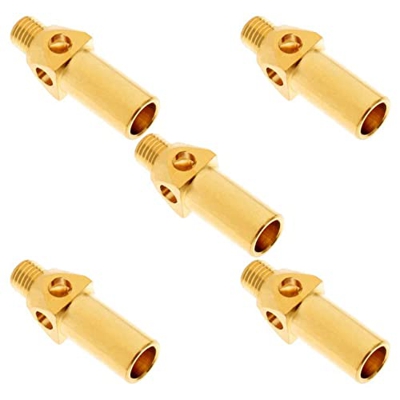 EUKKIC Puntas de Chorro de Gas Natural Propano de LatóN para 10,20,32 Puntas Boquilla de Quemador de Gas Propano de Quemador de Hierro Fundido (Paquet