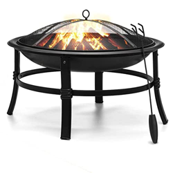 WIQUYBML Barbacoa al Aire Libre para Acampar, Parrilla para Barbacoa de 26 Pulgadas, Barbacoa de Acero para Fiestas al Aire Libre, Barbacoa al Aire Li precio