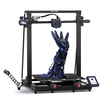 Anycubic Kobra MAX Impresora 3D, Nivelación Automática Inteligente con Nivelación ANYCUBIC LeviQ de Desarrollo Propio y Eje Z Dual Estable, Tamaño de