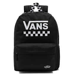 Vans Street Sport Realm Backpack, Mochila para Mujer, Tablero de Damas Blanco Y Negro, Talla única precio