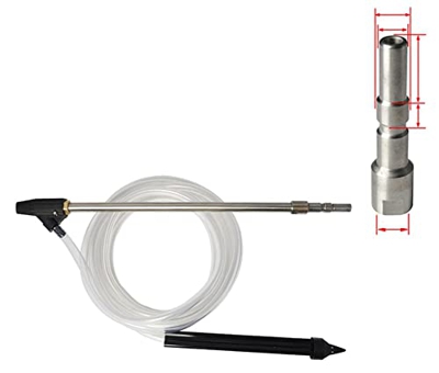 FJY-SPRING Lavadora de presión Kit de arena con chorro de arena Húmeda Sandblaster Lance Boquilla for Karcher Huter Interskol Laver Parkside Lavadora 