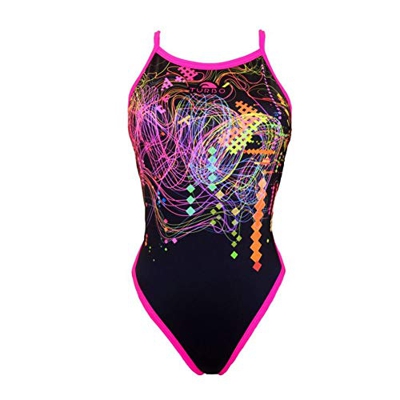 Turbo Power Revolution Technic Bragas de Bikini, Noir, XXXX-Large para Mujer