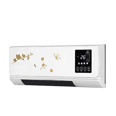 Calentador eléctrico portátil 2000W Montado en la pared Enfriador de aire acondicionado Calentador Ventilador Calefacción Refrigeración Cuarto de baño