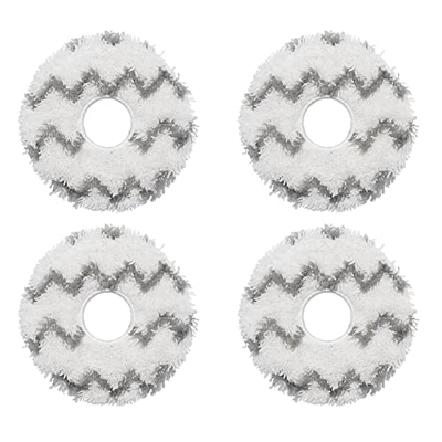 JUFUM 4 Piezas para X1 Omni Turbo Robot Aspiradora Accesorios PañO de Limpieza Lavable Mopa Kit de Trapo Piezas de Repuesto