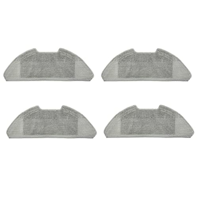 PYNQ Almohadillas Trapo PañO de Fregona 4 Piezas para Xiaomi Mi Robot Aspiradora-Fregona 2 Lite/Pro/MJSTL / MJST1SHW Accesorios para Robot Aspirador