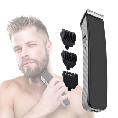 Maquinilla De Afeitar Hombre Recortadora De Barba Hombre, Kit Barba Para Cuidado Barba Hombre Recortadora Barba Con Kit Barba Hombre 3mm-6mm-9mm Peine