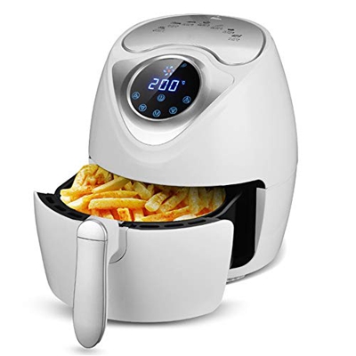 Freidora de aire Freidora de aire Freidora eléctrica con pantalla táctil inteligente para el hogar Máquina de papas fritas de gran capacidad sin aceit