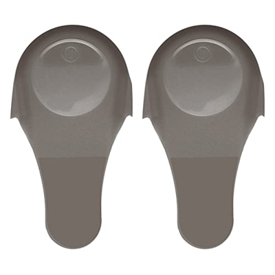 Toranysadecegumy 2 x Funda de silicona impermeable para Ninebot Es1 Es2 Es4 Grifos Tablero de Conmutación de Tablero (Gris)