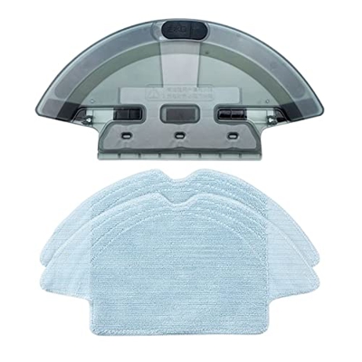 XYDEN Gran Oferta Compatible con 360 S6 Robot Aspirador Accesorios Tanque de Agua paño de mopa (Color : Grey Blue)