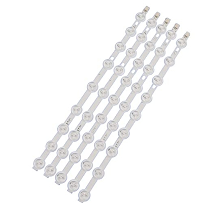 TCHWM 5pcs X LED Luz de Fondo de Gaza de 40 Pulgadas Compatible for NDV REV1 VES400UNDS / DC 39FHD-CNOV LC-39LD145K 40L3453DB 40PFL3018T / 12 Compatib