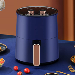 YHQKJ Horno freidora de Aire, 4.5L, con circulación de Aire rápida, Control de Perilla, Canasta Antiadherente, Apto para lavavajillas, 1300W (Color :  en oferta