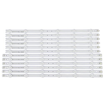 TCHWM 12 PCS/Lot 3V LED Strip 4 2LS3100-CE 6916L-1029A 6916L-1028A 6916L-0882A 6916L-0913A Compatible for LG Piezas de Repuesto para televisores