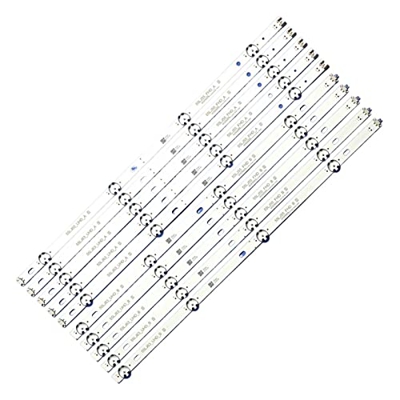 TCHWM 10 PCS/Colocar LED RESTRA DE LA LUCTURA 5 5UJ630V 55UJ6300 55UJ63_UHD_A 55UJ63_UHD_B 55LJ55_FHD_A 55LJ55_FHD_B Compatible for LG Piezas de Repue