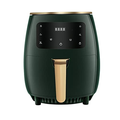 YHQKJ Freidora de Aire de Gran Capacidad con Pantalla táctil Multifuncional sin Humos para el hogar, máquina automática de Papas Fritas, 4.5L (Color :