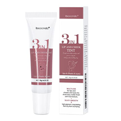 BHKC Lápiz Labial en Crema Tinte para mejillas - Lápiz Labial de Terciopelo Mate,Brillo de Labios Antiadherente, Maquillaje de Larga duración como Som en oferta