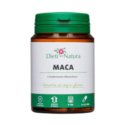 Maca 200 cápsulas de Dieti Natura. Ayuda a dinamizar el organismo [Fabricado en Francia][Garantía Sin OGM ni Gluten] (Pack de 3) en oferta