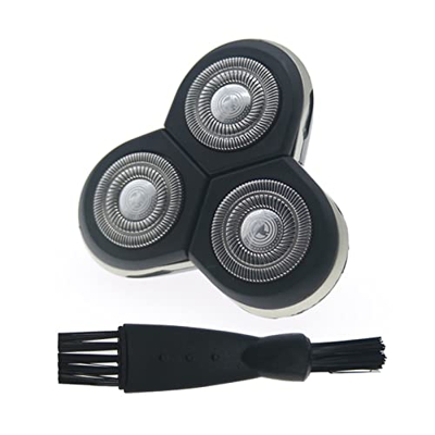ALMVIS Cabeza de afeitadora de reemplazo Rq12 Ajuste for Norelco Sensotouch 3D a granel RQ10 RQ1053 RQ1250 RQ1260 RQ1261 RQ1280 RQ1290 Apto for philip