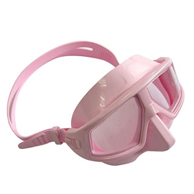 GANMEI Profesional ajustable libre gafas de buceo anti-niebla impermeable snorkel buceo máscara gafas gafas,rosa