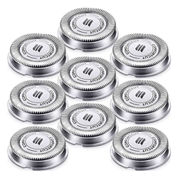 Minutos 9 Piezas Sh30 Cabezal de reemplazo de rasurador Compatible for Philips Electric Compatible for Shaver Series 1000, 2000, 3000 Clic y Estilo fo características
