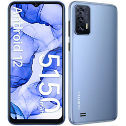 Smartphone Libre, OUKITEL C31 Android 12 Teléfono Móvil Libres, 5150mAh Batería 6.52'' HD+ Móvil Libre 3GB RAM+16GB ROM (256GB Ampliables), Cámara con en oferta