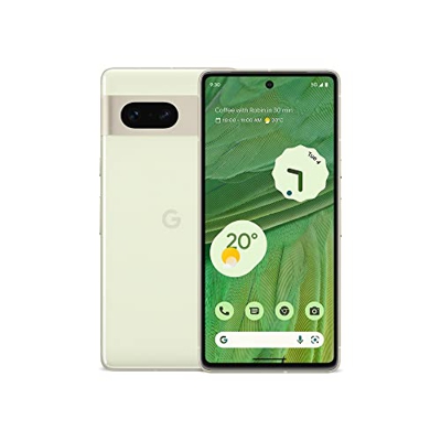 Google Pixel 7: Smartphone 5G Android Libre con Objetivo Gran Angular y batería de 24 Horas de duración, 128GB, de Color Verde Lima