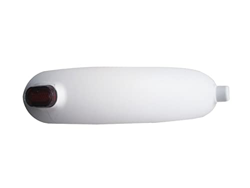 KNOKR Scooter eléctrico Fender Scooter Fender Parts Piezas y Accesorios para Scooters (Color : White with Light) en oferta