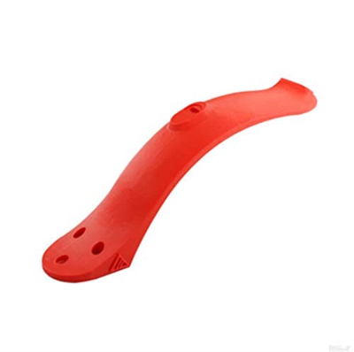 KNOKR Accesorios de Scooter eléctrico de ala Trasera del Guardabarros Traseros Piezas y Accesorios para Scooters (Color : Red)