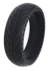 KNOKR Neumáticos sólidos eléctricos de 8 Pulgadas Delantero y sólido Trasero Piezas y Accesorios para Scooters (Color : 1PC-Black) en oferta