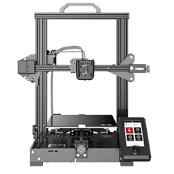 Kit De Impresora 3D Impresora Inteligente De Alta Precisión Impresora Diorama Sensor De Filamentos Silencioso Portátil (Color : Black) en oferta